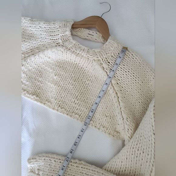 TODAYFUL crop sweater pullover coastal NWOT - Picture 4 of 7